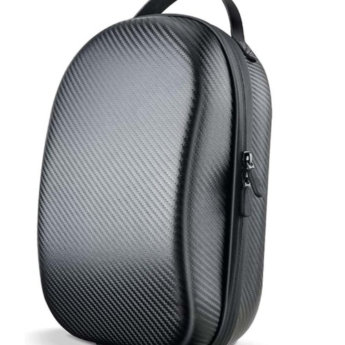 Hard Carrying Case for Oculus Quest 2/ Elite Strap Edition/ Quest Lightweight and Portable Protection, Custom Carbon Fiber Travel Case Storage VR Gaming Headset and Touch Controller Accessories